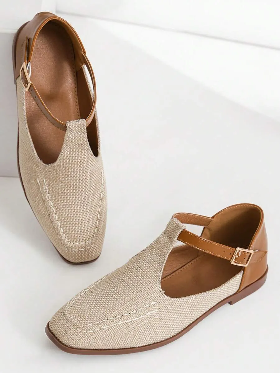 Stylish Women's Lightweight Flats, Breathable and Comfortable Slip-On Shoes